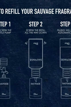 Outlet Sauvage Parfum Refill täyttöpakkaus 300 ml Tuoksut|Tuoksujen Täyttöpakkaukset