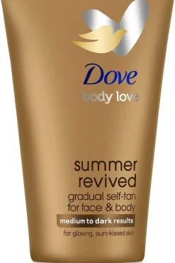 Clearance Summer Revived Tumma Itseruskettava Asteittain itseruskettava kosteusvoide antaa päivettynyttä hehkua 75 ML Aurinkotuotteet|Kylmägeelit Ja Hoitosalvat