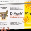 Clearance D-Pearls® 125 mcg D-vitamiini ravintolisä 120 kaps. Vitamiinit
