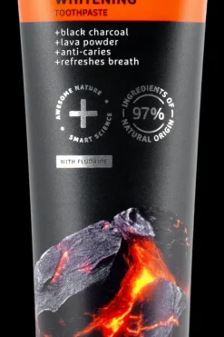 Ecodenta Suuhygienia|Suuhygienia<Black Volcanic Whitening toothpaste valkaiseva hiilihammastahna 100ml