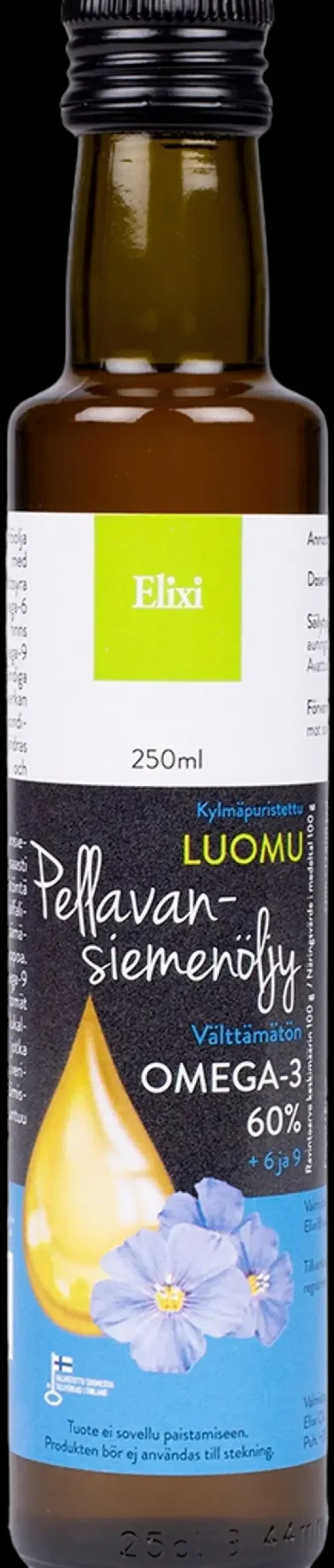 Elixi Mausteet, Hillot Ja öljyt<Luomu Pellavansiemenöljy 250ml