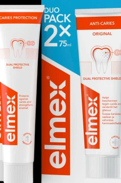 elmex Suuhygienia|Suuhygienia<Anti-Caries hammastahna 2x75ml
