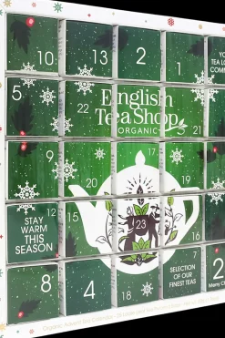English Tea Shop Juomat<Luomu Teejoulukalenteri Vihreä 25pss 50g