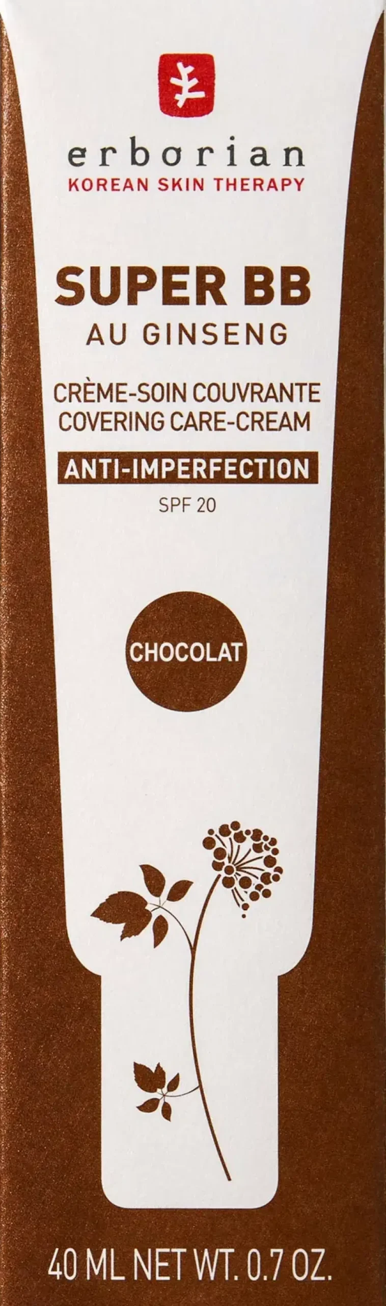 Erborian Korealainen Ihonhoito|Korealaiset Meikit<Super BB Chocolat 40ml