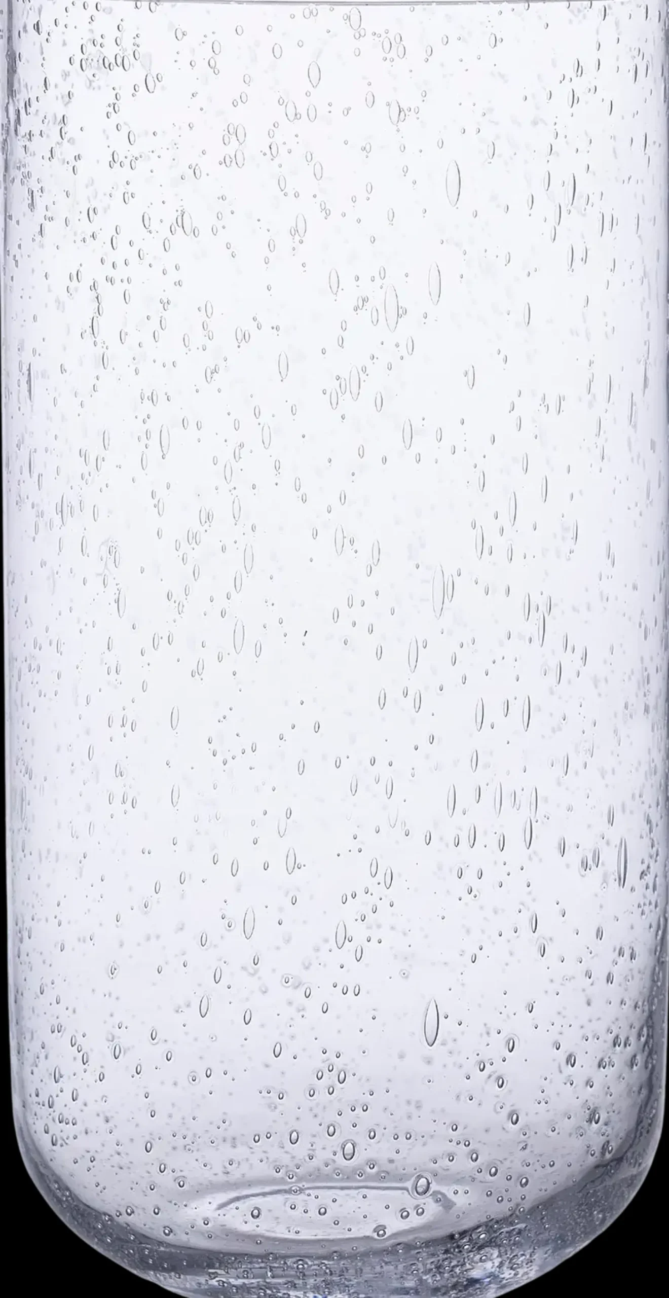 Outlet lasimaljakko 25cm kirkas kuplilla Maljakot