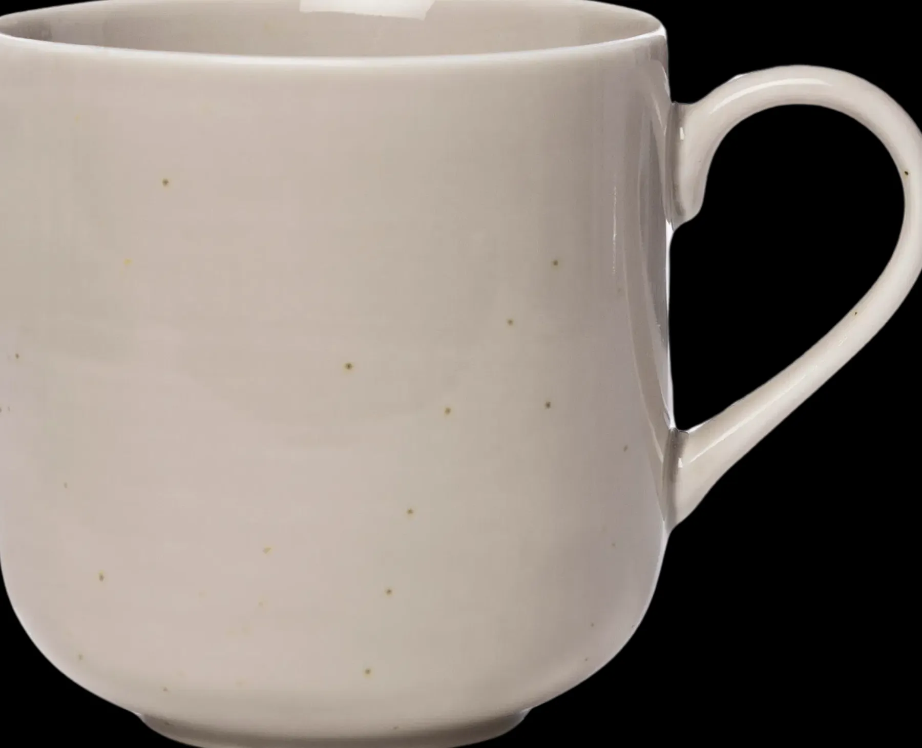 ERNST Mukit Ja Kupit<muki posliini 8x8,5cm beige