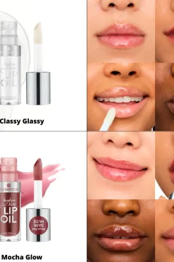 Essence Huulimeikit<hydra kiss LIP OIL 01 Kiss From A Rose 4 ml