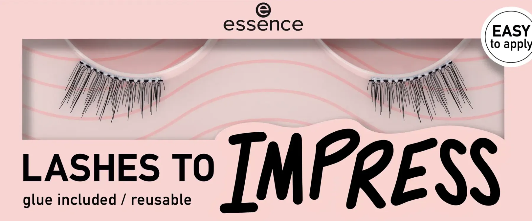 Discount LASHES TO IMPRESS 03 half lashes 1 paa Silmämeikit