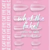what the fake! PRESS-ON NAILS manicure set 02 CAT EYE 28 st Meikkipakkaukset|Kynsimeikit Ja Kynsienhoito