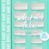 Essence Meikkipakkaukset|Kynsimeikit Ja Kynsienhoito<what the fake! PRESS-ON NAILS manicure set 04 BARE WHITE 28 st