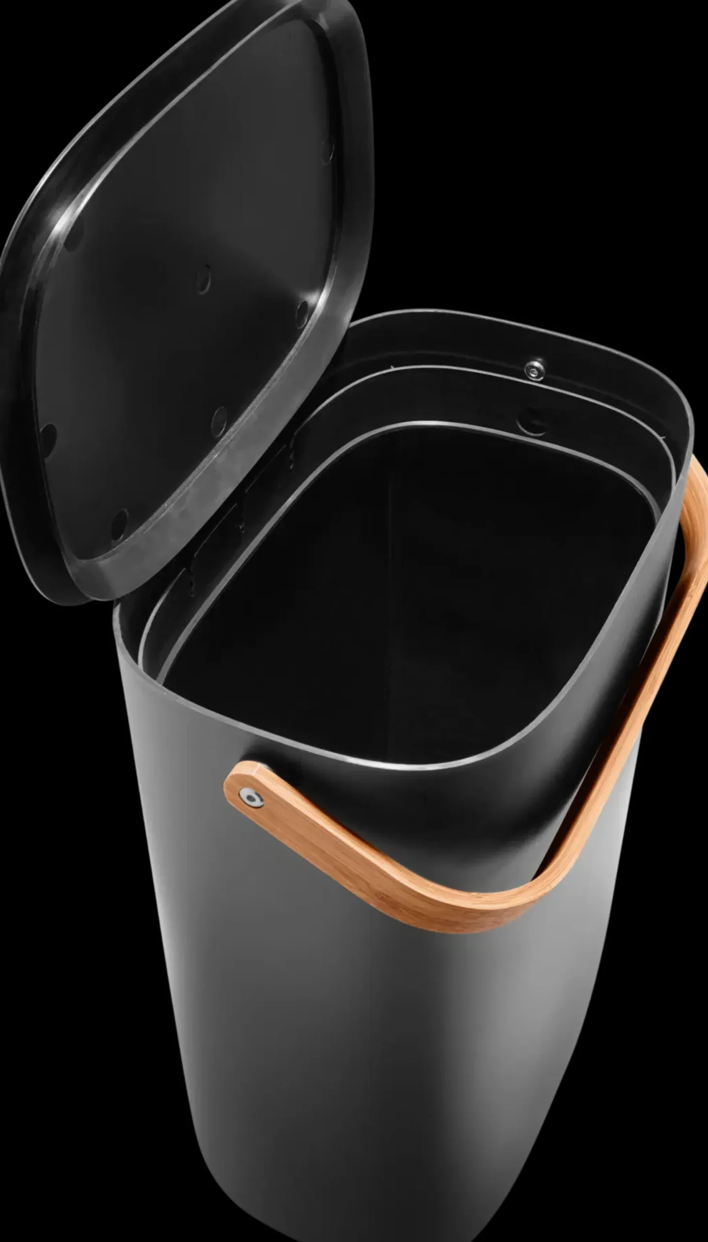 Clearance jäteastia Reflect 33 l musta Säilytyslaatikot, -lokerikot Ja -telineet