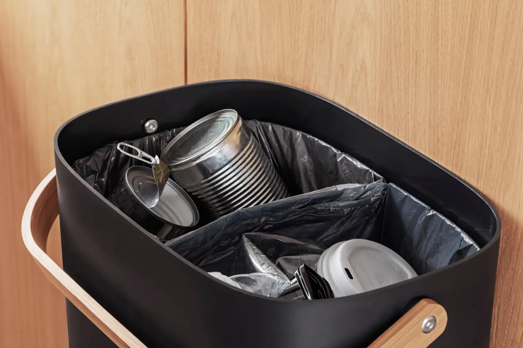 Clearance jäteastia Reflect 33 l musta Säilytyslaatikot, -lokerikot Ja -telineet