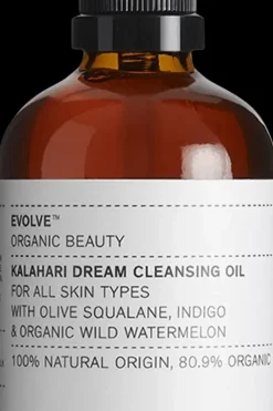 Evolve Organic Beauty Ihotyypit|Ihonhoito<Kalahari Dream Cleansing Oil Puhdistusöljy 100 ml