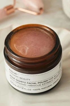Evolve Organic Beauty Ihotyypit|Ihonhoito<Rose Quartz Facial Polish Ruusu & Kvartsi Kasvokuorinta 60 ml
