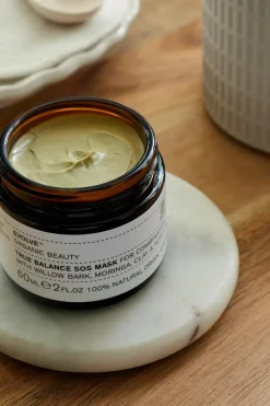 Evolve Organic Beauty Ihotyypit|Ihonhoito<True Balance SOS Mask Tasapainottava Kasvonaamio 60 ml