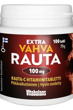 Online Extra vahva rauta 100 mg 100 tabl, Rauta-C-vitamiinitabletti, Kivennäis- Ja Hivenaineet