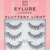 Best Fluttery Light 117 -irtoripset 3 paria ja liima Silmämeikit