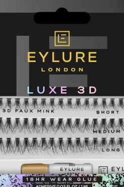 Eylure Silmämeikit<Luxe 3D Individuals -irtoripset ja liima