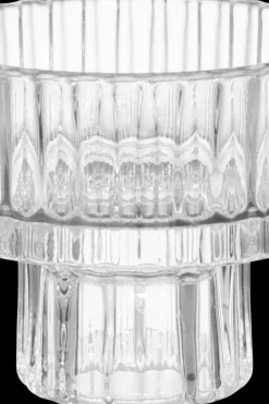 Outlet Kynttilänjalka raitalasi kirkas 6 cm Kynttilänjalat