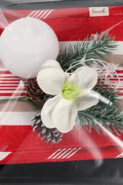 Best Lahjapakkaus Hedda patalappu, kynttilänalunen ja kynttilä Koriste-esineet