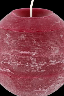 Hot Pallokynttilä Rustiikki 12 cm Luumu Kynttilät