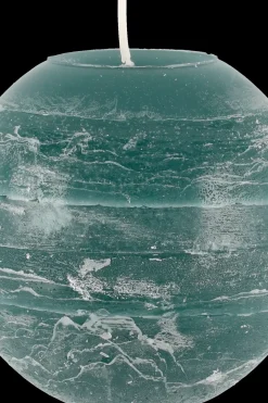 Fanni K Kynttilät<Pallokynttilä Rustiikki 12 cm vihreä