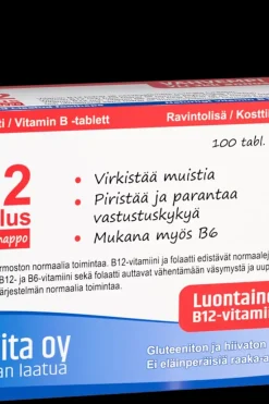 Fennovita Vitamiinit<40g B12 1000 µg Plus foolihappo