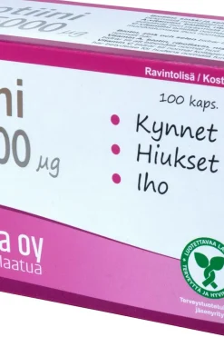 Fennovita Kauneuden Hyvinvointivalmisteet<50g Ravintolisä Biotiini Plus