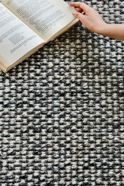 Finarte Käytävämatot|Olohuoneen Matot<Keto villamatto tummanharmaa