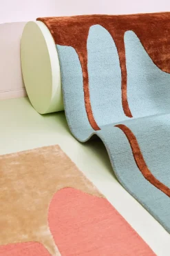 Online Sula villa-tencel matto v.sin. Olohuoneen Matot