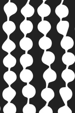 Finlayson Pussilakanat<Pampula pussilakanasetti musta/valkoinen 150x210+50x60 cm