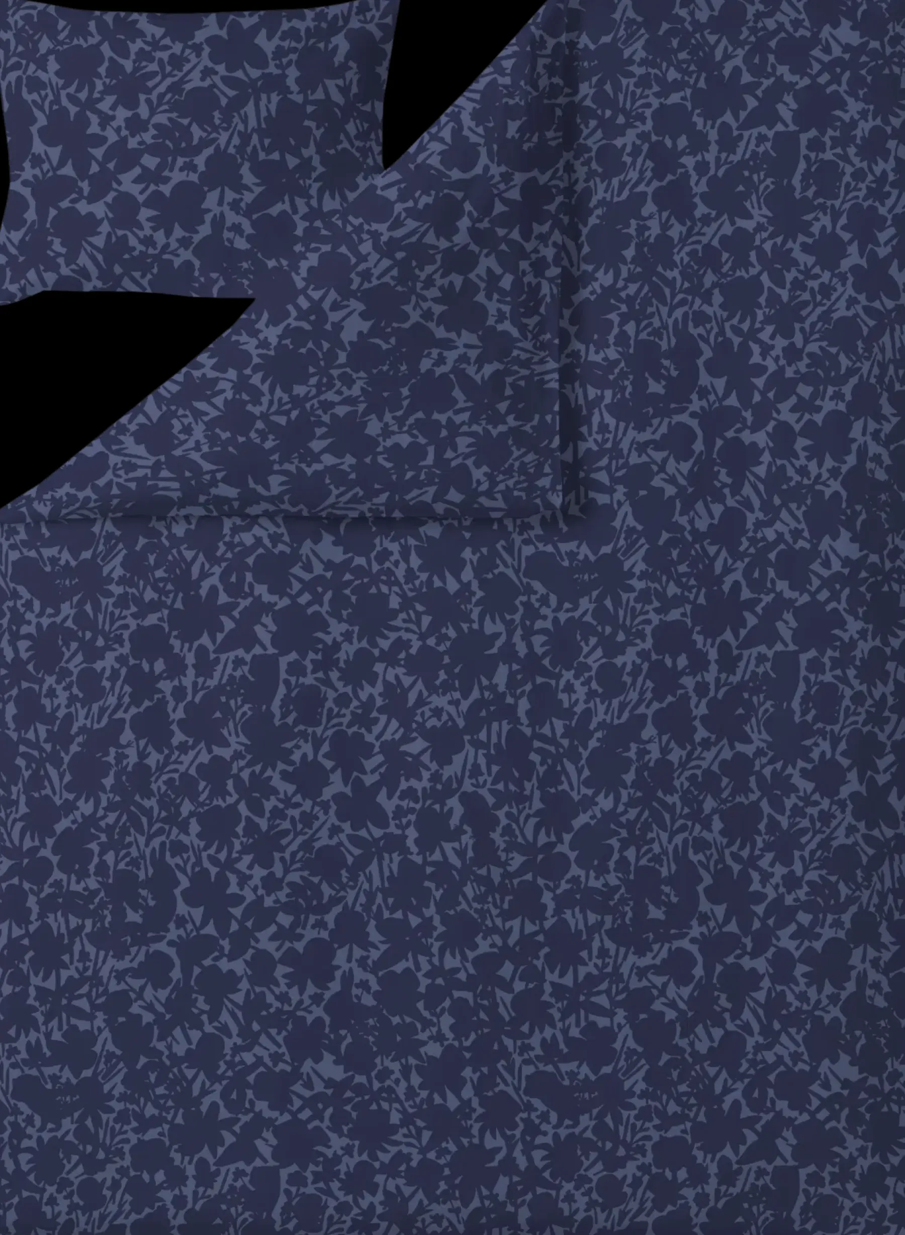 Sale satiini pussilakanasetti Katveessa 150X210+50X60 sininen Pussilakanat