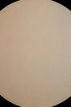 Discount Keinonahka tabletti halkaisija 38 cm beige Pöytäliinat Ja -tabletit