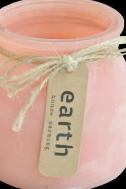 Finnmari Kynttilät<Kynttilälasi 8x8x8 cm terracotta