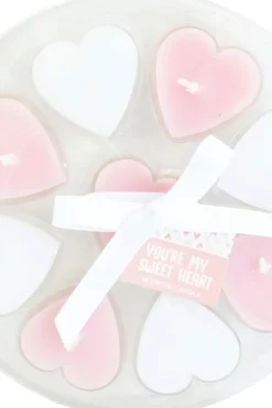 Best Sydän tuoksulämpökynttilä ruusu 9 kpl Tuoksukynttilät