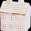 Finnmari Kynttilälyhdyt Ja Tuikkukipot<Talolyhty 7x6x9 cm keraaminen vaaleanpunainen