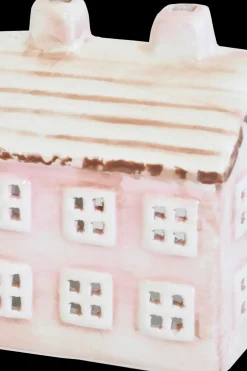 Finnmari Kynttilälyhdyt Ja Tuikkukipot<Talolyhty 7x6x9 cm keraaminen vaaleanpunainen