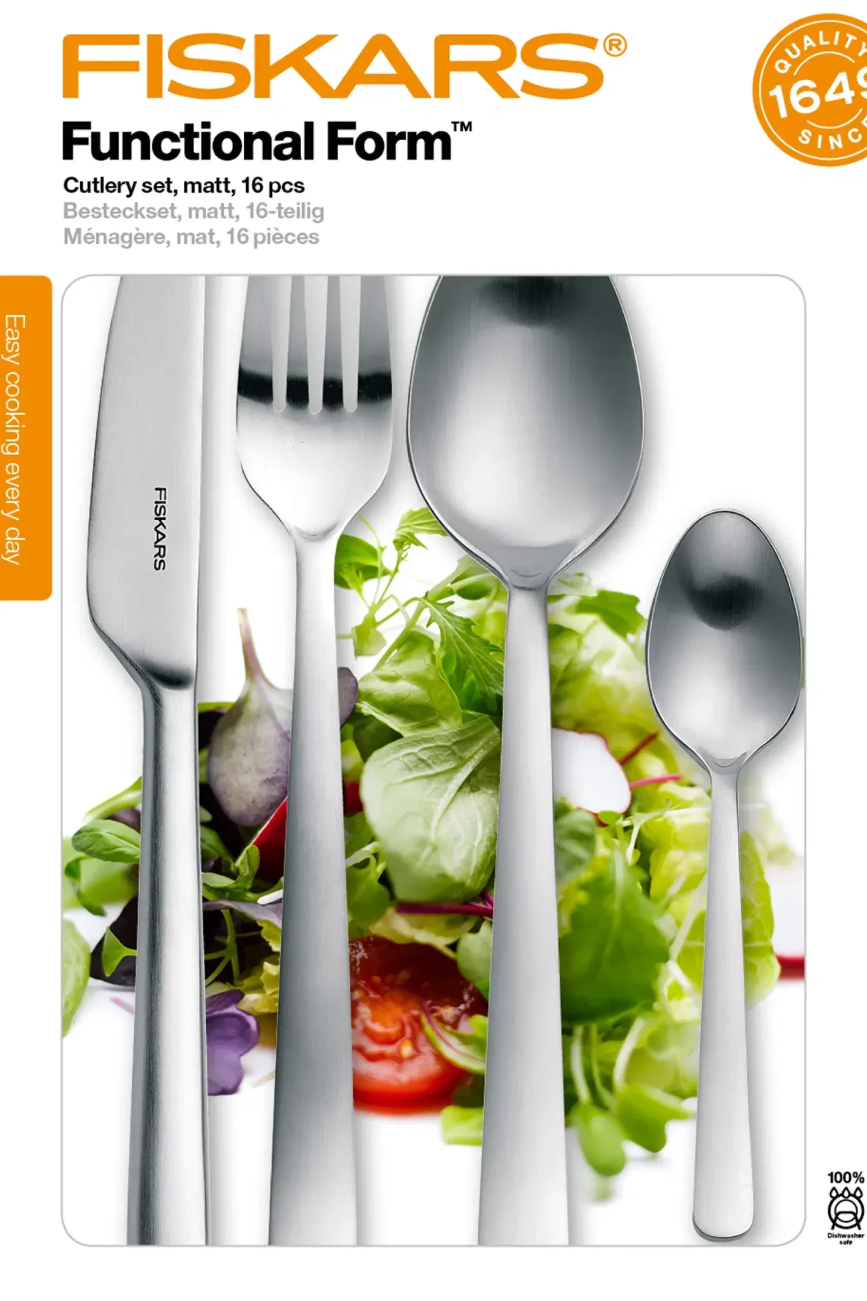 Clearance Functional Form aterinpakkaus matta 16-osainen Aterimet Ja Ottimet