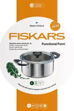 Fiskars Kattilat Ja Kasarit<Functional Form kattila 3,0 L