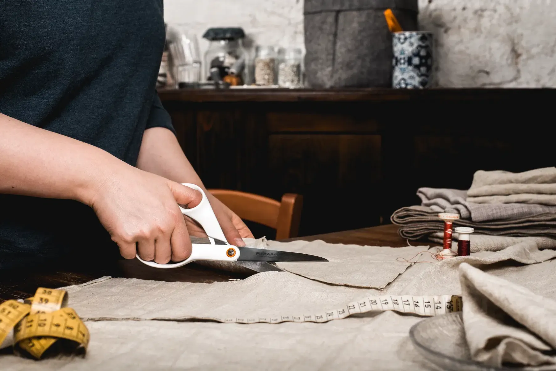 Fiskars Sakset<Functional Form yleissakset 21cm valkoinen