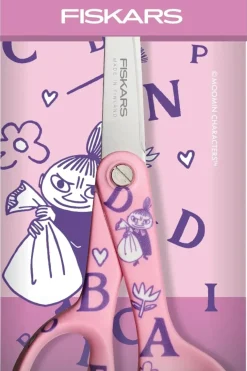 Fiskars Sakset<Muumi lasten sakset Pikku Myy ABC, 13 cm