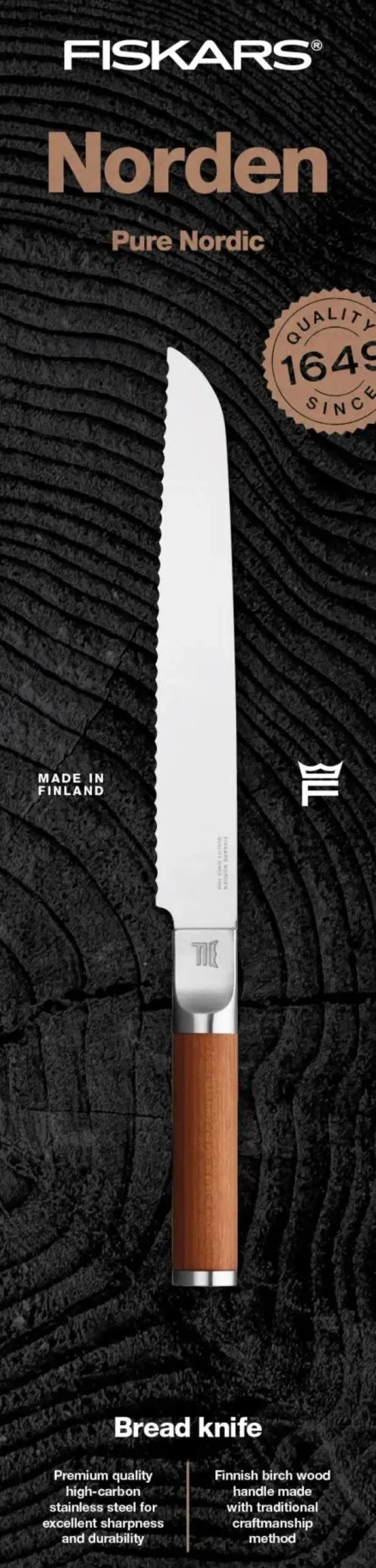 Clearance Norden leipäveitsi Keittiöveitset