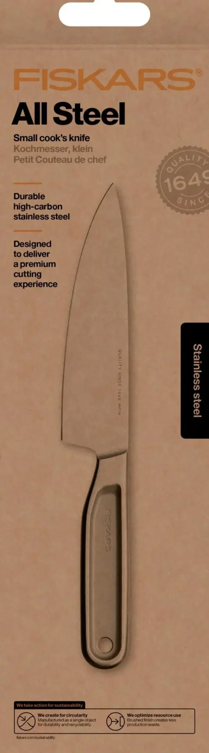 Best pieni kokinveitsi All Steel Keittiöveitset