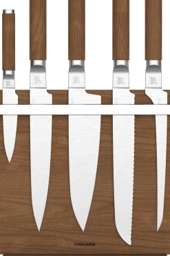 Fiskars Keittiöveitset<Premium veitsiteline 30,8x24,8x3,8 cm