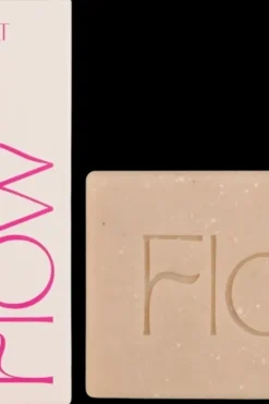 Flow Cosmetics Ihonhoito|Käsienhoito<Rhassoul & Salt -tuoksuton palasaippua vartalolle ja hiuksille 120g