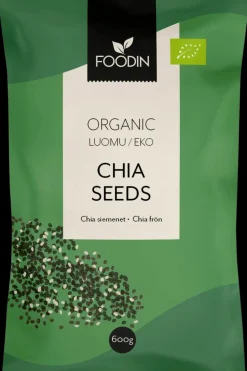 New Chia-siemen luomu 600g Pähkinät, Siemenet Ja Muut Kuivatuotteet