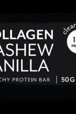 Foodin Urheiluravinnepatukat<Collagen Protein Bar Cashew-Vanilla 50g