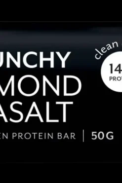 New Collagen protein bar Almond Seasalt 50g Urheiluravinnepatukat