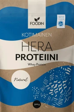 Foodin Proteiinijauheet<Kotimainen Heraproteiini, Maustamaton, 500g