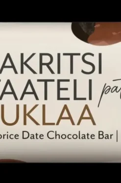 Discount Lakritsitaatelipatukka Suklaa 35g Urheiluravinnepatukat
